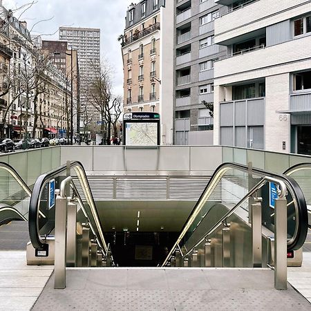 Paris Center 2 Rooms Appt Metro 14 Olympiades Luaran gambar